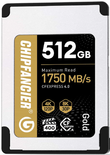 CHIPFANCIER CFexpress Type A 4.0 GOLD 512GB