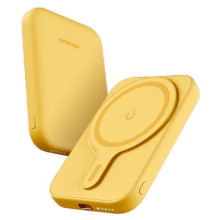 MICRODIA 35W Snappower anchor Magnetic Power Bank 10,000mAh (Yellow)