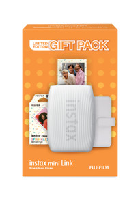 FUJIFILM X half Digital Camera (Silver) with Instax Mini Link 3 Limited Edition Gift Pack