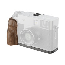 SmallRig 5394 L-Shaped Mount Plate with Wooden Handle for FUJIFILM X half (Charcoal Silver)