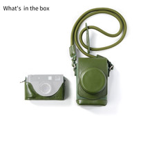 SmallRig 5220 Leather Case Kit for FUJIFILM X half (Green)