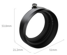 SmallRig 5215 Lens Hood for FUJIFILM X half (Black)