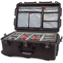 Nanuk 963 Wheeled Hard Case (Black, Padded Dividers & Lid Organiser, 90.6L)