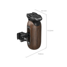 SmallRig 5239 Wooden Side Handle with NATO Clamp