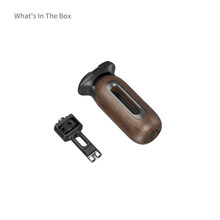 SmallRig 5238 Wooden Side Handle with 1/4"-20 & 3/8''-16 ARRI Locating Screws