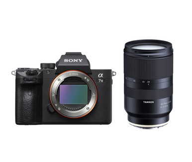 SONY α7 III + TAMRON 28-75mm F/2.8 Sony Alpha A7III + Tamron 28-75mm f/2.8 lens kit + Trade-in Bonus