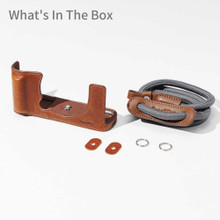 SmallRig Leather Case Kit for FUJIFILM X-E5 (Brown) 5449