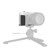 SmallRig 5447 L-Shaped Mount Plate with Silicone Handle for FUJIFILM X-E5 (Silver)