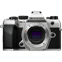OM SYSTEM OM-5 Mark II Mirrorless Camera (Silver) + BONUS Binoculars