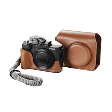SmallRig 5385 Leather Case Kit for Canon PowerShot V1 (Brown)