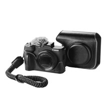 SmallRig 5386 Leather Case Kit for Canon PowerShot V1 (Black)