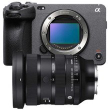 Sony FX3A Full-Frame Cinema Camera with Sigma 24-70mm f/2.8 DG DN II Art Lens