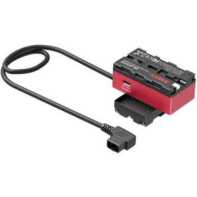 Swit Rotated SWIT DB-DF570R 270° Rotate Dual Sided NP-F Dummy Battery with USB-C ...