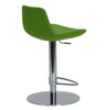 Pera Piston Stool - Pistachio Camira Wool