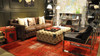 Turkish Patchwork Rugs- Red