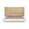 Tema Home Modern Dusk Platform Bed, Queen, King, White