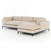 UATR-001-434-S3,GRAMMERCY 2-PIECE CHAISE SECTIONAL,RAF,Oak Sand