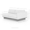 Everly Taupe Upholstered Modular Sectional Sofa Pieces