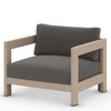 Caro Brown Teak Outdoor Chair
