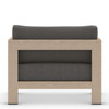 Caro Brown Teak Outdoor Chair
