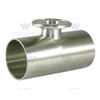 Weld x Weld x Clamp Short Outlet Red Tee (7RWWMS)