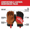 Milwaukee 48-73-0021 Leather Performance Gloves - Medium