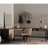 Clarita Desk System W/ Filing Cabinet