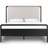 Rosedale Ebony Oak Veneer Bed