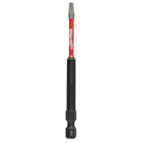 Milwaukee 48-32-4194 SHOCKWAVE 3-1/2 in. Impact Square Recess #1 Power Bits (25 Pack)