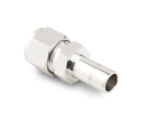 Stainless 1/4" Tube x 1/8" Tube Adapter Straight #DR-4-2-S