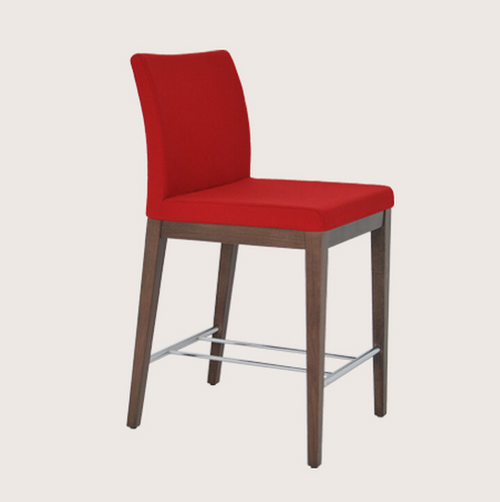 Aria Wood Counter Stool