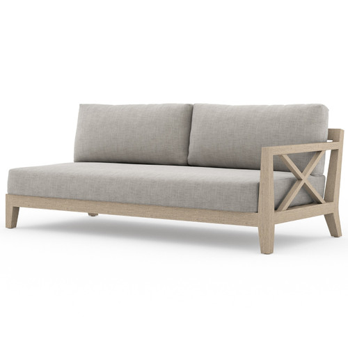 Huntington Outdoor Sectional Pcs, Washed Brown, Raf Sofa Pieces