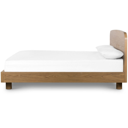 Rafa Burnished Oak Bed