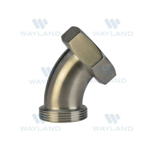 Plain Bevel Seat With Hex Nut x Threaded Bevel Seat 45° Elbow (2P) Plain Bevel Seat With Hex Nut x Threaded Bevel Seat 45° Elbow (2P)