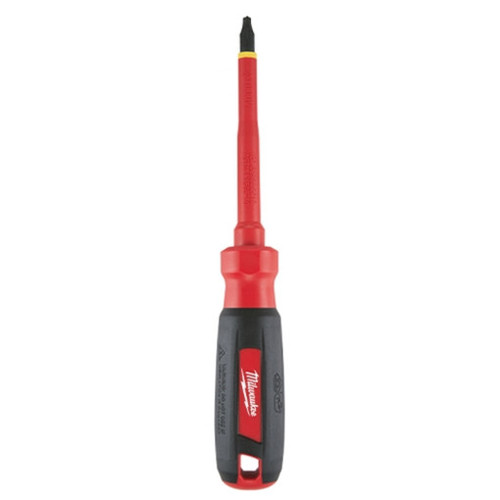 Milwaukee 48-22-2242 #2 ECX - 4" 1000V Insulated Screwdriver Milwaukee 48-22-2242 #2 ECX - 4" 1000V Insulated Screwdriver