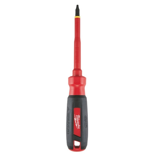 Milwaukee 48-22-2241 #1 ECX - 4" 1000V Insulated Screwdriver Milwaukee 48-22-2241 #1 ECX - 4" 1000V Insulated Screwdriver