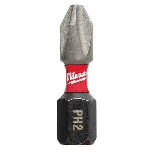 Milwaukee 48-32-4114 SHOCKWAVE Impact Phillips #2 Insert Bits (25 Pack)