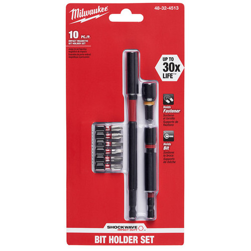 Milwaukee 48-32-4513 SHOCKWAVE 10PC EXPAND Impact Bit Set