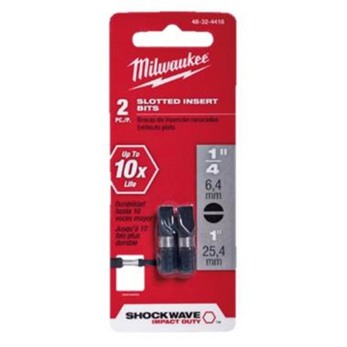 Milwaukee 48-32-4418 SL 1/4 1" Power Bit 2PK
