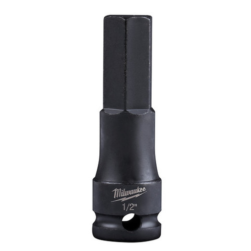 Milwaukee 49-66-5154 SHOCKWAVE Lineman's 3/8 in. Drive 1/2 in. Hex Bit Socket