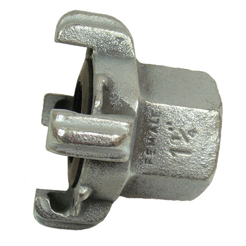 1-1/4" Female NPT 4-Lug Coupling