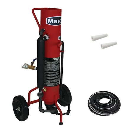 0.35 Cu Ft L-Series Blast Pot w/ 2-Hole Junior, no Remotes