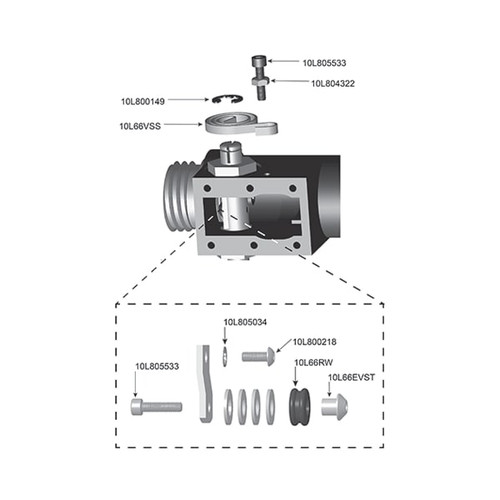 Star Washer for Blastmaster® 153 Remote Control Valve