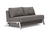 Cubed Deluxe Full Size Gray Convertible Sleeper Sofa Bed