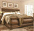 French Louis Philippe Solid Wood King Sleigh Bed