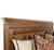 Louis Philippe Solid Wood King Sleigh Bed, Headboard