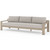 Monterey Brown Outdoor Sofa 106"