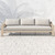 Monterey Brown Outdoor Sofa 106"