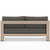 Caro Washed Brown Outdoor Sofa