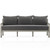 Waller Grey Teak Outdoor Sofa 82"